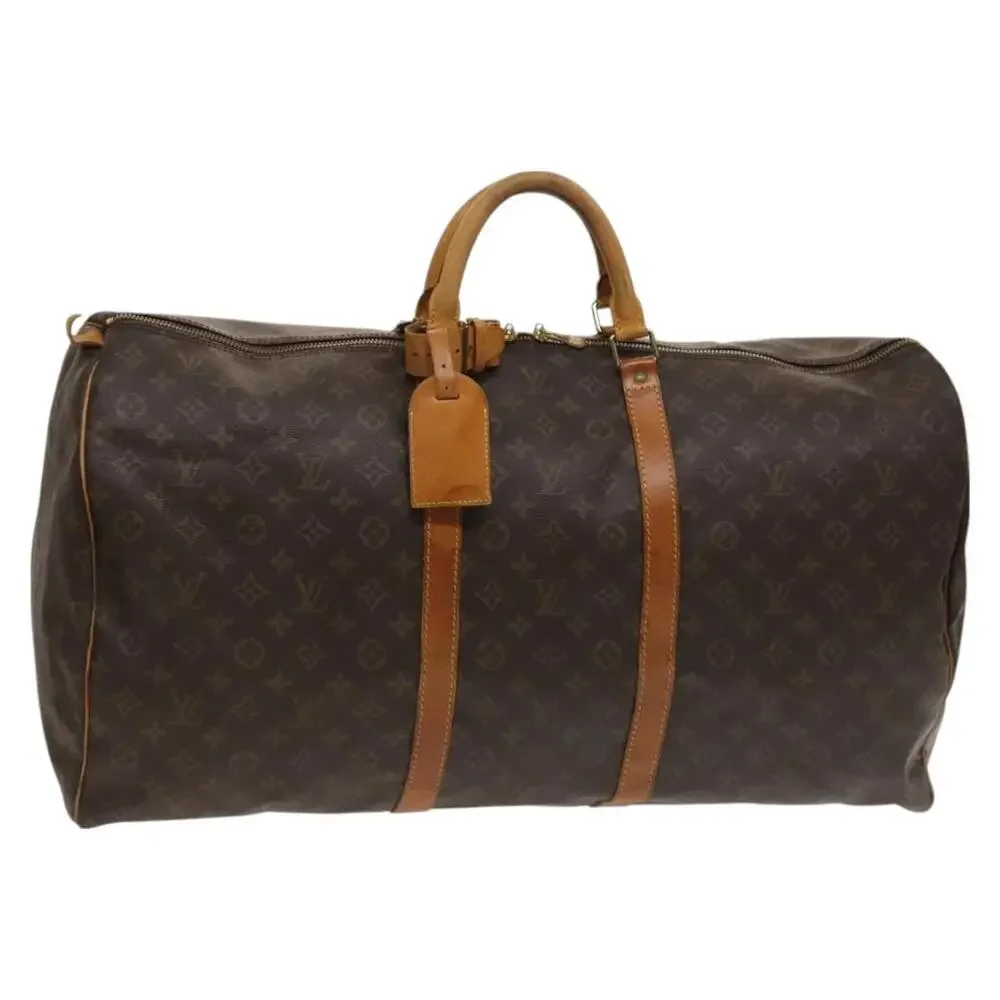 LOUIS VUITTON Monogram Keepall 60 Boston Bag M41422